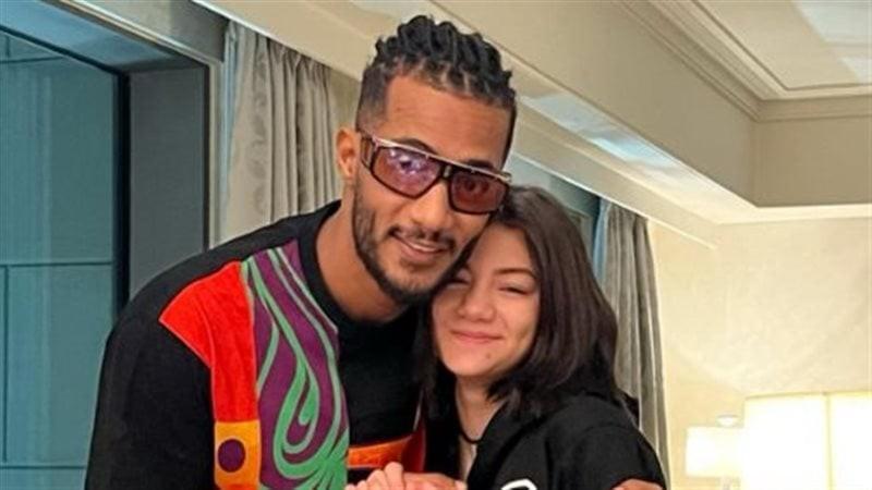 محمد رمضان يحتفل بعيد ميلاد ابنته ”حنين”: ”ربنا يحمي بناتنا”