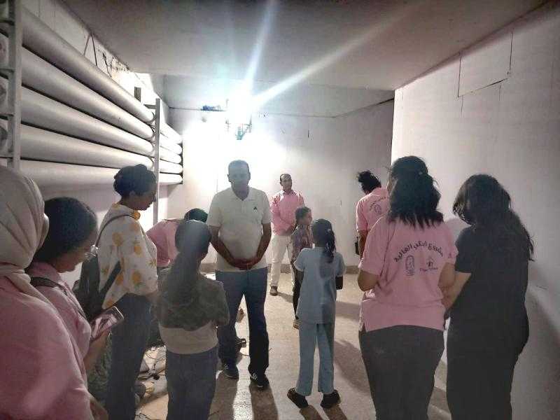 رفع كفاءة نفق السكة الحديد بشارع صلاح سالم بالأقصر