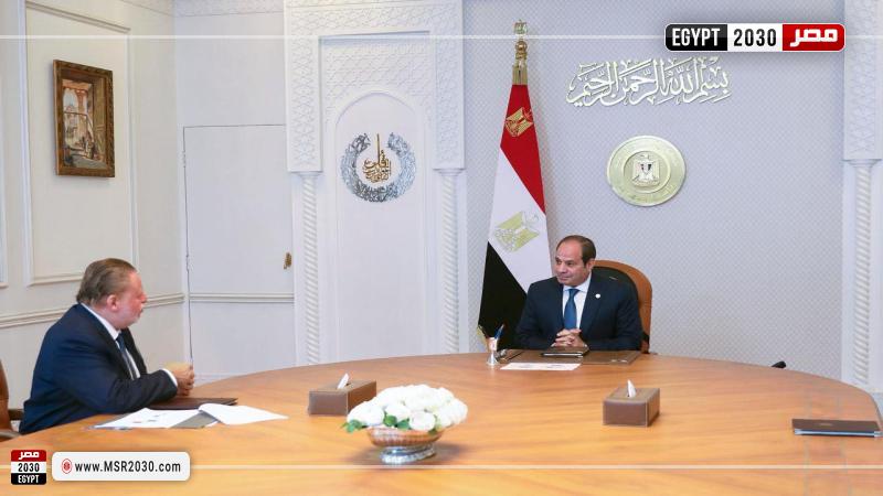 السيسي ومحافظ البنك المركزي