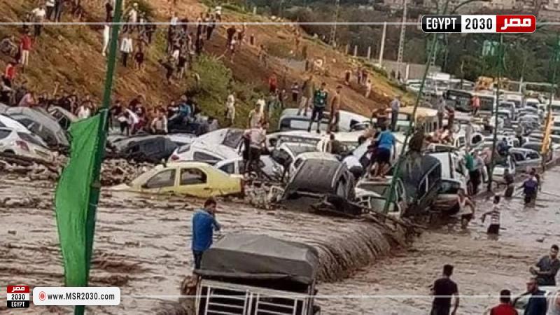 فيضانات في الجزائر 