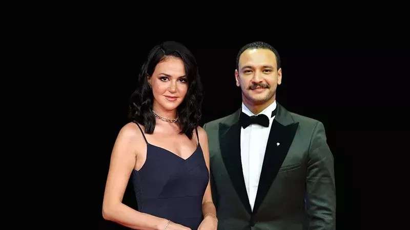 أحمد خالد صالح وركين سعد 