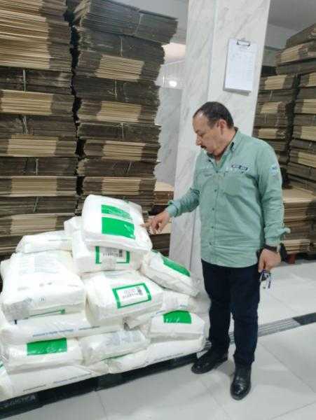 ضبط مواد لتصنيع الاجبان مجهولة المصدر بالابراهيمية بمحافظة الشرقية