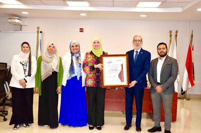 التعليم العالي: معهد بحوث الإلكترونيات أول مؤسسة مصرية تحصل على شهادة إدارة الذكاء الاصطناعي  ISO/IEC 42001:2023 من المعهد الأمريكي للاعتماد (AQAI)