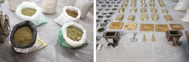 المخدرات المضبوطه 