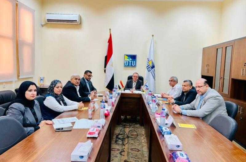 مجلس جامعة الدلتا التكنولوجية يعقد جلسته التاسعة ويستعرض خطط التطوير فى مختلف المجالات