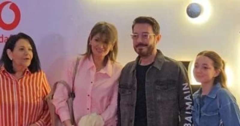 أحمد زاهر وزوجته