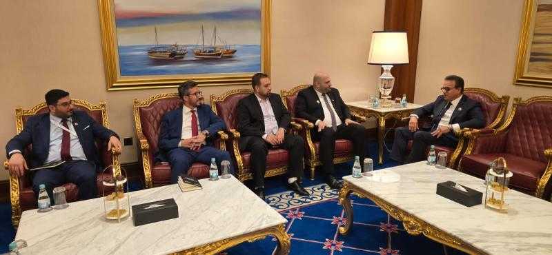 تعزيز الشراكة الصحية بين مصر ولبنان على هامش القمة العالمية للصحة النفسية بالدوحة