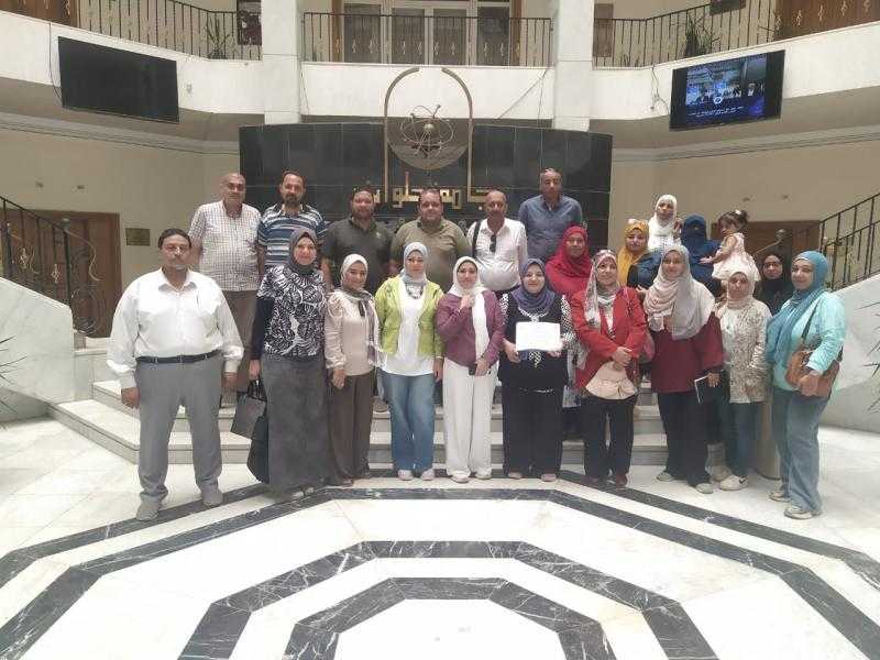 جامعة حلوان تواصل الاستثمار في العنصر البشري بدورة تدريبية عن الاتصال الفعال ومهارات التواصل