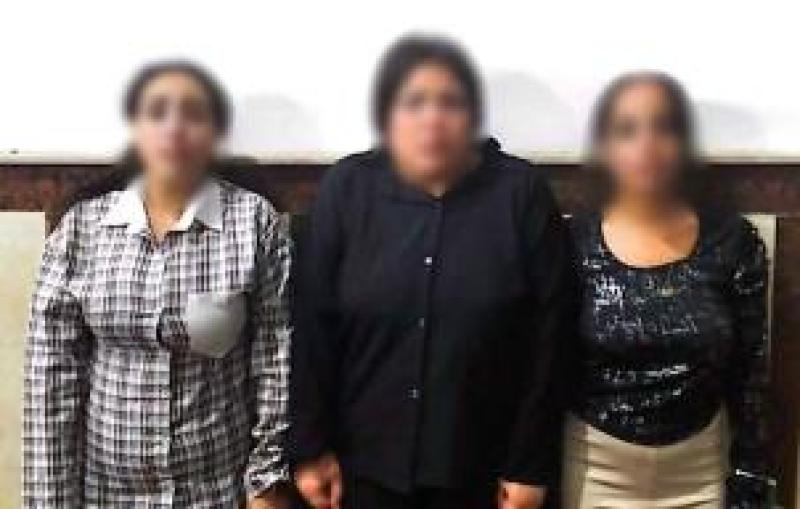 المقبوض عليهن