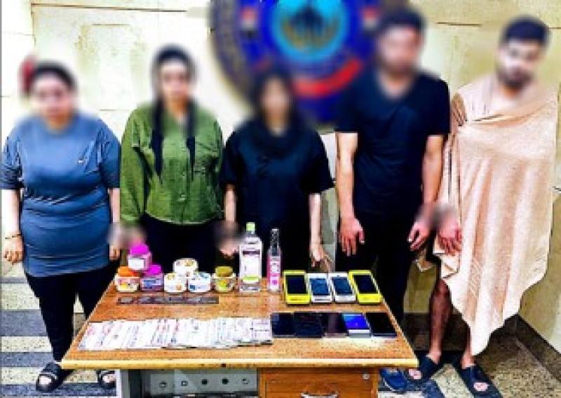 ضبط نادى صحى لممارسة الأعمال المنافية للآداب بمدينة نصر