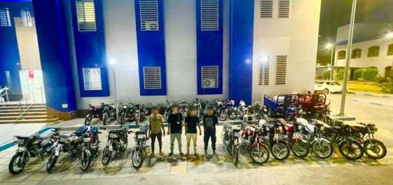 سقوط تشكيل عصابى لسرقة الدراجات النارية بالشرقية