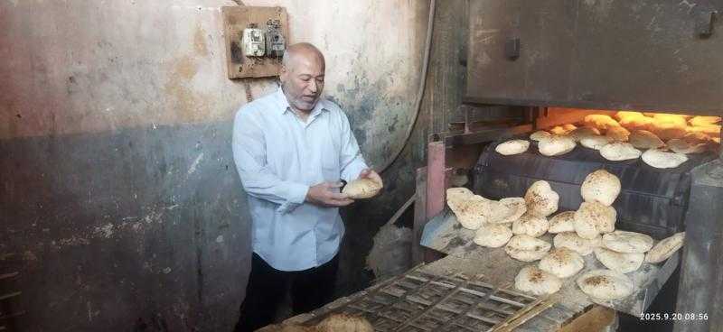 صرف 80 مليون رغيف خبز بلدي مدعم بالبطاقات التموينية و تحرير ٧٠٩ مخالفة تموينية بتموين الأقصر عن شهر سبتمبر 2025