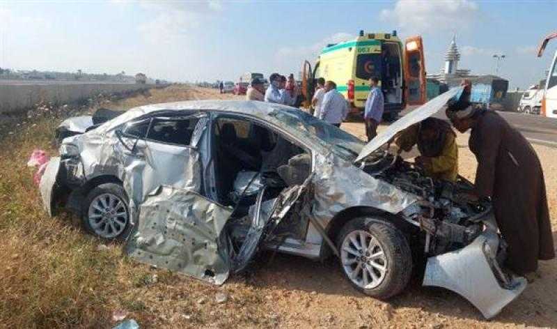 حادث مأساوي بطريق إسكندرية الصحراوي بمصر الجديدة يسفر عن وفاة 3 أشخاص