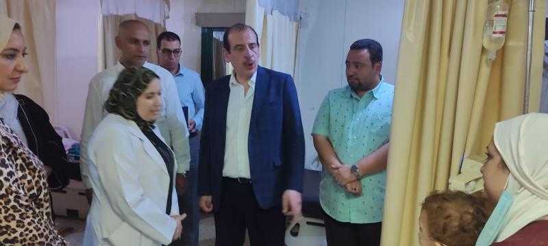 نائب وزير الصحة يجري زيارة تفقدية مفاجئة لمستشفى كفر الزيات بالغربية ويوجه بإجراءات صارمة