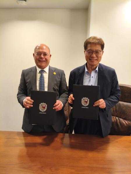 جامعة سوهاج توقع مذكرة تفاهم مع جامعة Woosong الكورية للتعاون الأكاديمي والبحثي