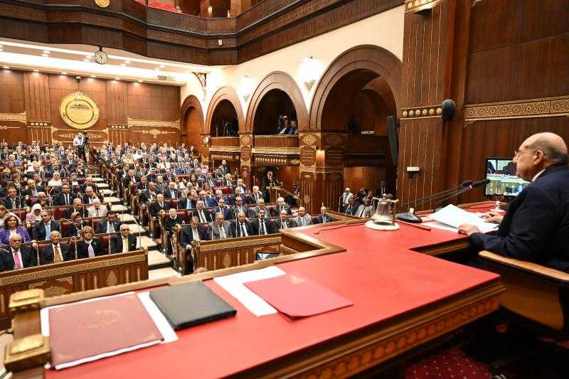 بدء الجلسة الافتتاحية لمجلس الشيوخ لدور الانعقاد السادس