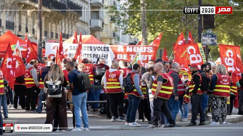 احتجاجات حاشدة 