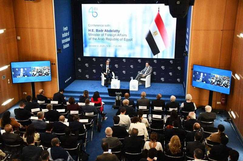 عبد العاطي: جهود الدبلوماسية المصرية ساهمت في التوصل للاتفاق بين إيران ووكالة الطاقة الذرية