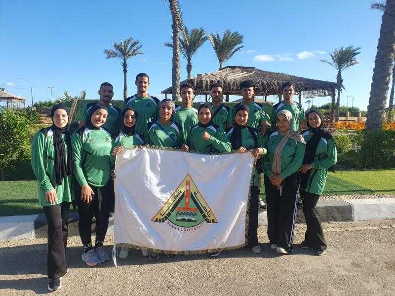 جامعة بنها تحصد المركز الأول والميدالية الذهبية فى بطولة الجامعات المصرية للكروس فيت