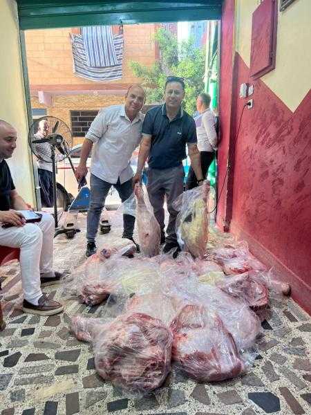 الزراعة: ضبط أكثر من 270 طن لحوم غير صالحة وتحرير 981 محضرًا خلال سبتمبر