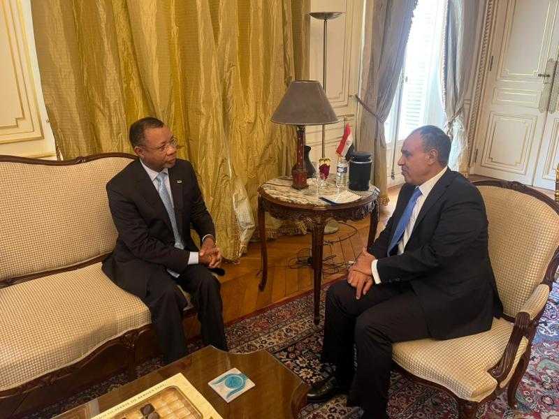 وزير الخارجية يشيد بالتزام موزمبيق بقرار الاتحاد الإفريقي لدعم ترشح ”العناني” لمنصب مدير اليونسكو