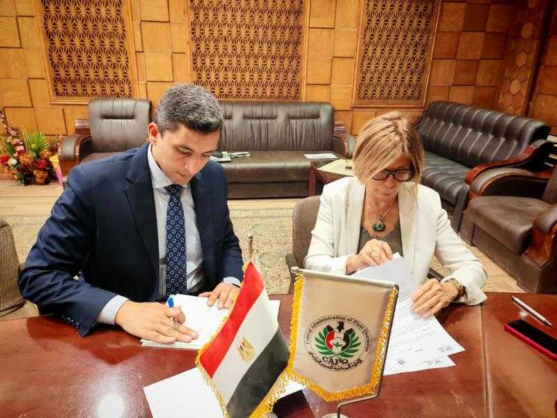الحجر الزراعي يوقع بروتوكول تعاون مع منصة بشاير لتوعية المزارعين بمنظومة تكويد الصادرات الزراعية