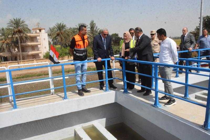 محافظ الغربية يفتتح محطة مياه كفر الجنينة المطوّرة ويؤكد جودة الخدمة حق لكل مواطن