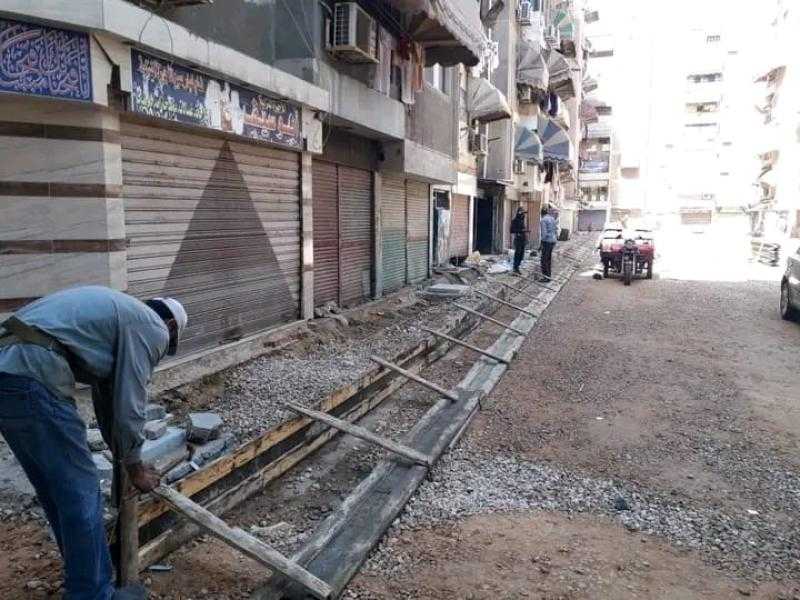 تواصل العمل في تطوير ورفع كفاءة مساكن الحزب الوطني ببورفؤاد بمحافظة بورسعيد