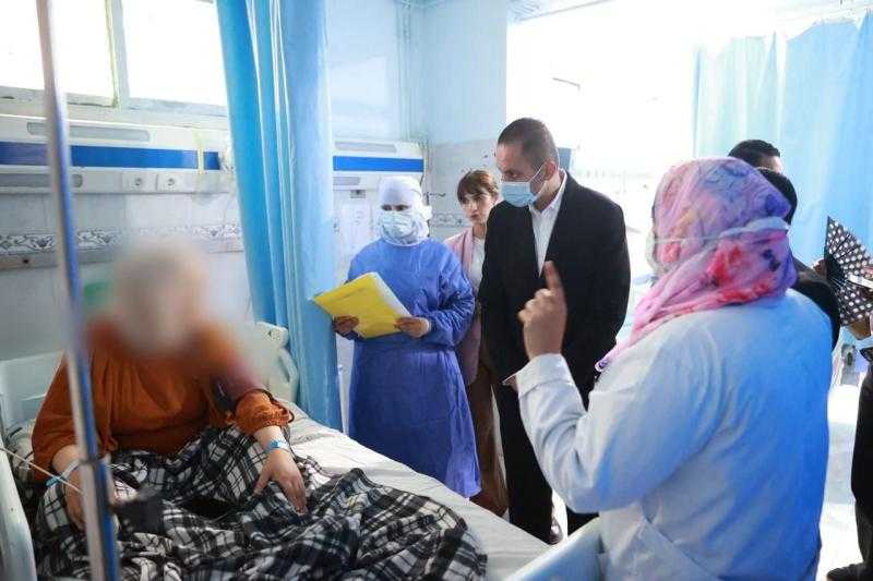 نائب وزير الصحة يتفقد عدداً من المنشآت الطبية بمحافظة دمياط