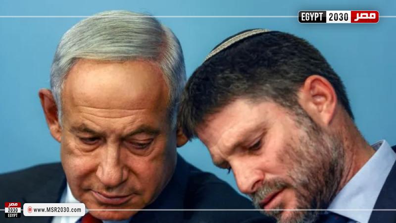 سموتريتش ونتنياهو 