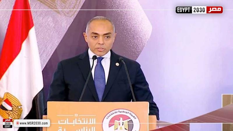  المستشار أحمد بنداري، رئيس الجهاز التنفيذي للهيئة الوطنية للانتخابات