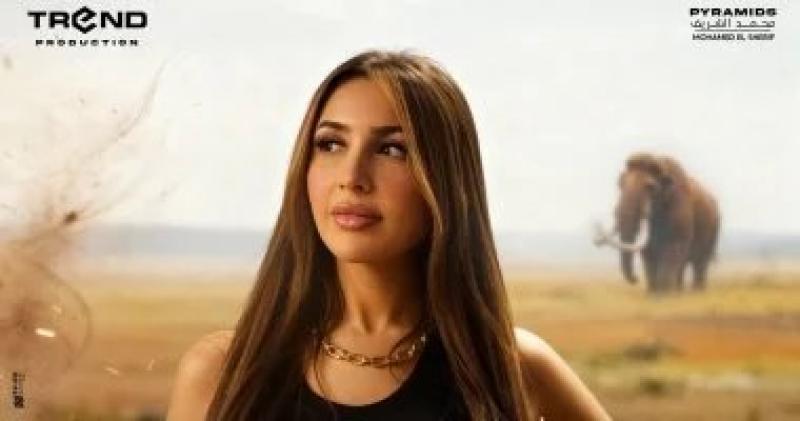 جنات تسجل الأغنية الدعائية لفيلم ”أوسكار عودة الماموث”