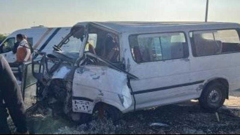 إصابة 7 أشخاص في حادث تصادم بطريق إسكندرية الصحراوي