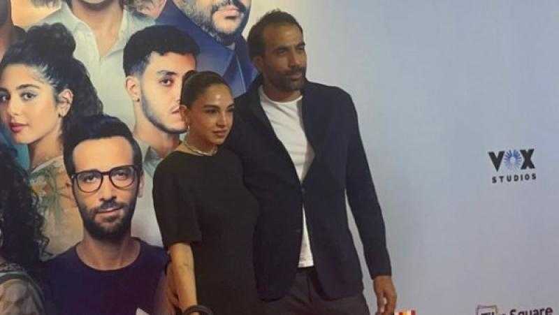 سلمى أبو ضيف تحضر العرض الخاص لفيلم ”هيبتا: المناظرة الأخيرة”