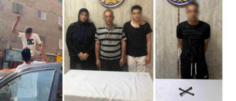 الداخلية تكشف ملابسات مقطع فيديو لشخص تعدى على سائق وأتلف سيارته بالجيزة