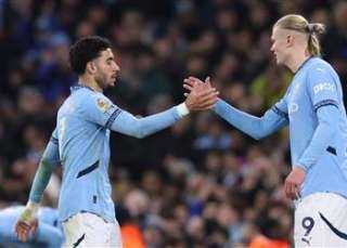 هالاند يحمل مانشستر سيتي على كتفيه في ظل غياب مرموش