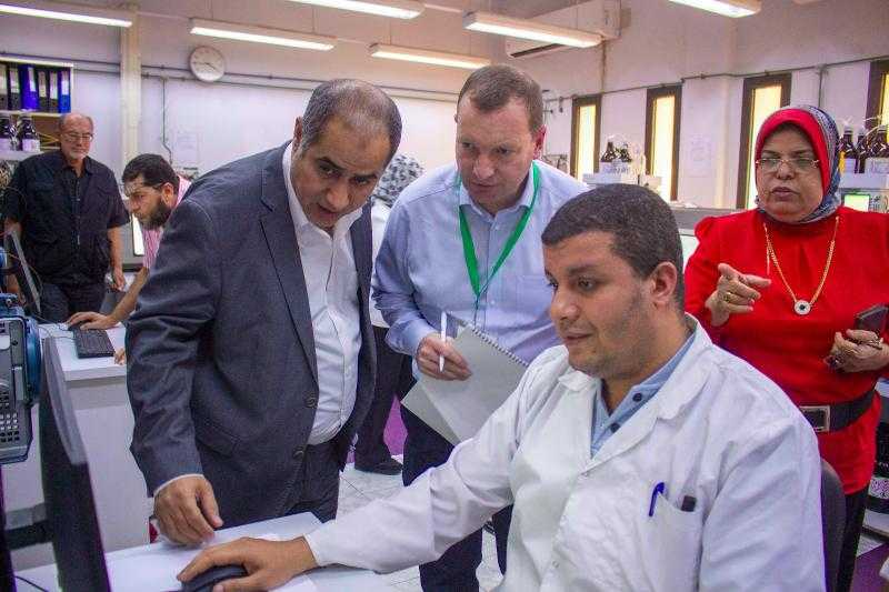 متبقيات المبيدات يستقبل وفد المفوضية الأوروبية لتقييم منظومة تحليل متبقيات المبيدات في الصادرات الزراعية