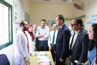 نائب وزير الصحة يجري جولة مفاجئة فى مستشفى قطور المركزي ووحدة رعاية الطفل بمحافظة الغربية