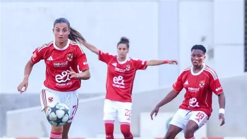سيدات الأهلي يكتسحن المصري بخماسية في الدوري الممتاز