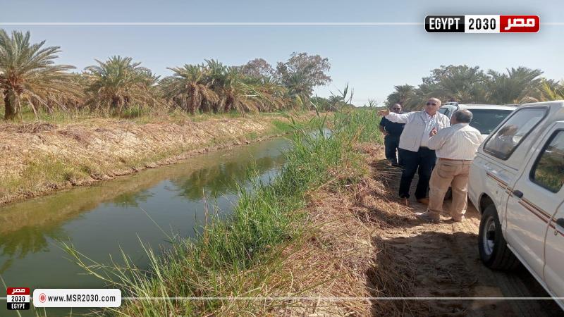 رئيس بحوث الصحراء يتفقد محطة سيوة