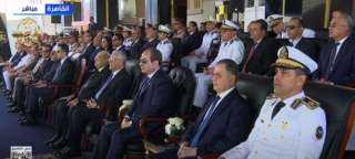 الرئيس السيسي يشهد عروض اجتياز الحلقات الدائرية خلال حفل تخرج دفعة جديدة لطلبة أكاديمية الشرطة