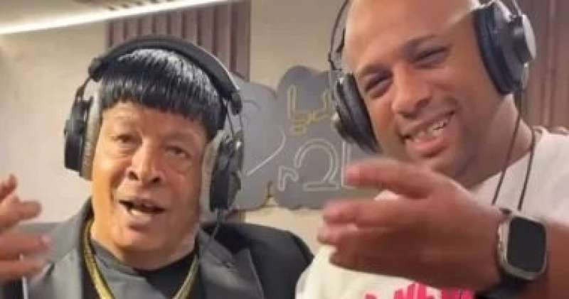 عبدالباسط حمودة ونجله رامي