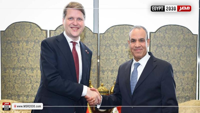 وزير الخارجية يلتقي وزير التنمية الدولية النرويجي