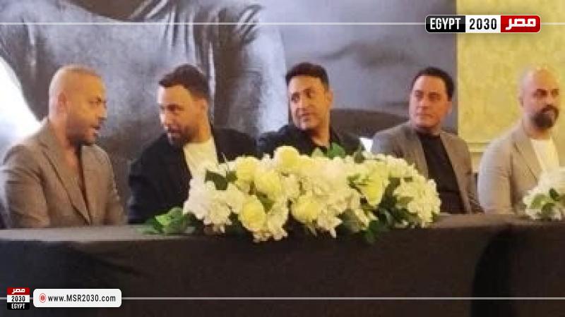 تامر عاشور من حفل ألبوم مي فاروق