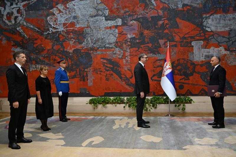 السفير المصري يقدم أوراق اعتماده لرئيس صربيا
