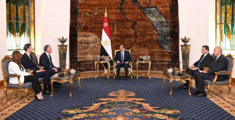 الرئيس السيسي يؤكد التزام مصر بالعمل بشكل وثيق مع الولايات المتحدة لاستكمال شراكتهما في مسار السلام