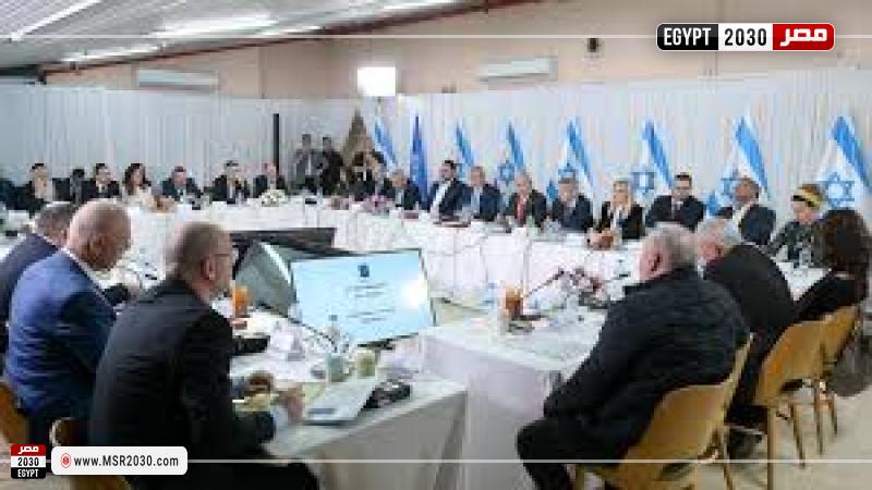 بدء جلسة مجلس الوزراء الإسرائيلي للتصويت على اتفاق غزة