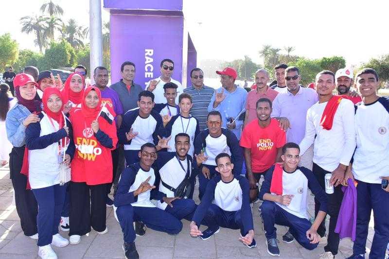 الأقصر تستضيف ماراثون روتارى للتوعية ضد شلل الأطفال