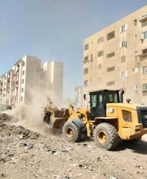 محافظ أسيوط: حملات مكثفة بالغنايم لرفع 66 طن مخلفات وزراعة الأشجار وتحسين المظهر الجمالي