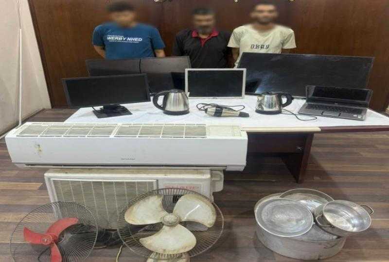 القبض على عاطل تخصص في سرقة المساكن بالمرج